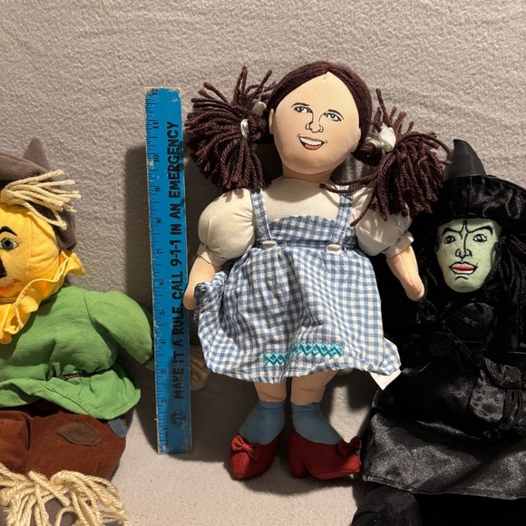 Wizard Of Oz set of 4‎ Plush Doll Set By Nanco - Picture 11 of 11